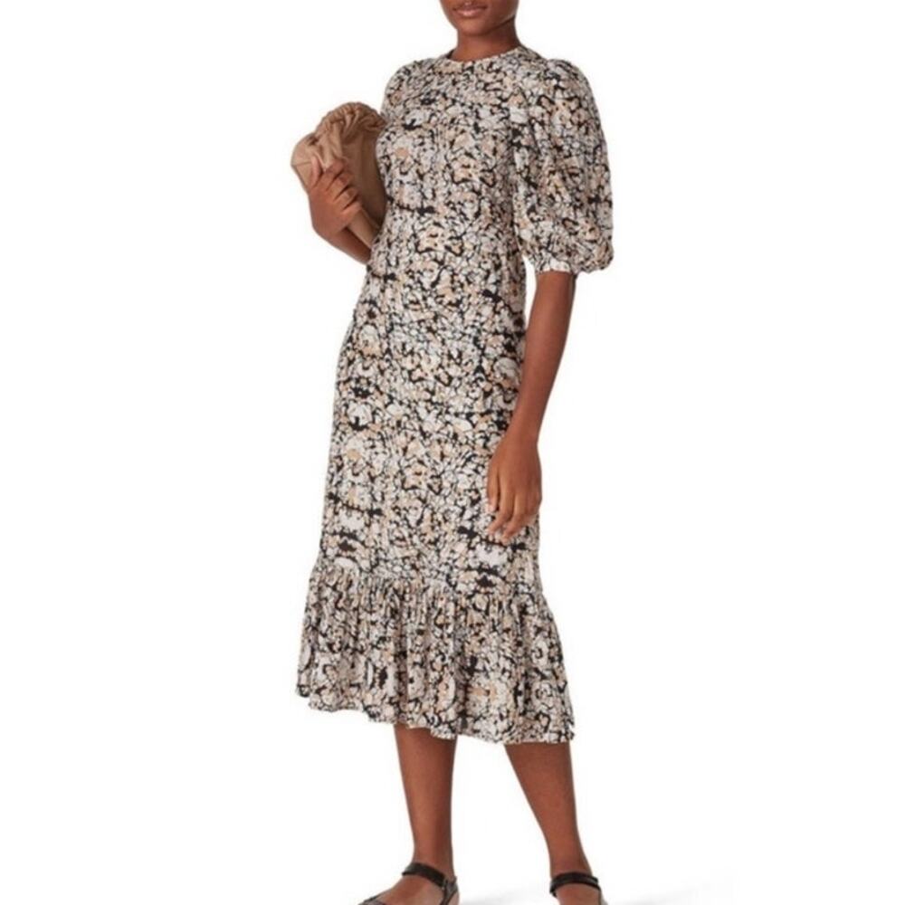 Sea‎ New York Borealis Puff Sleeve Dress Size 6 - Picture 2 of 8